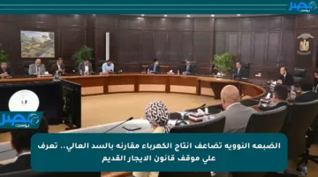 الضبعة النووية تضاعف إنتاج الكهرباء مقارنة بالسد العالي.. تعرف على موقف قانون الإيجار القديم